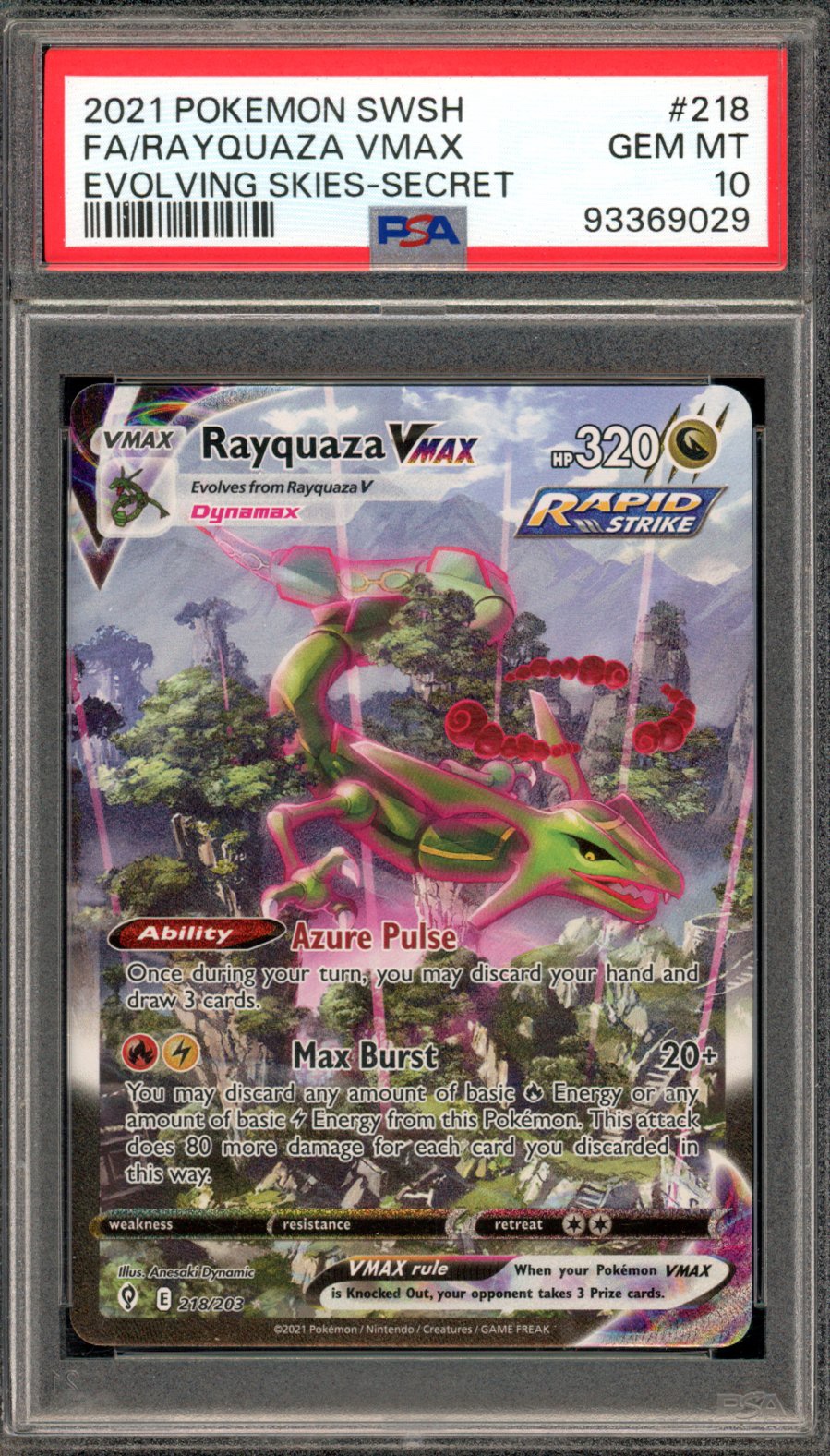 アンカレッジ SR BGS 9.5 (ゴールドラベル) アンカレッジ SR BGS 9.5 (ゴールドラベル) Pokémon TCG Beckett