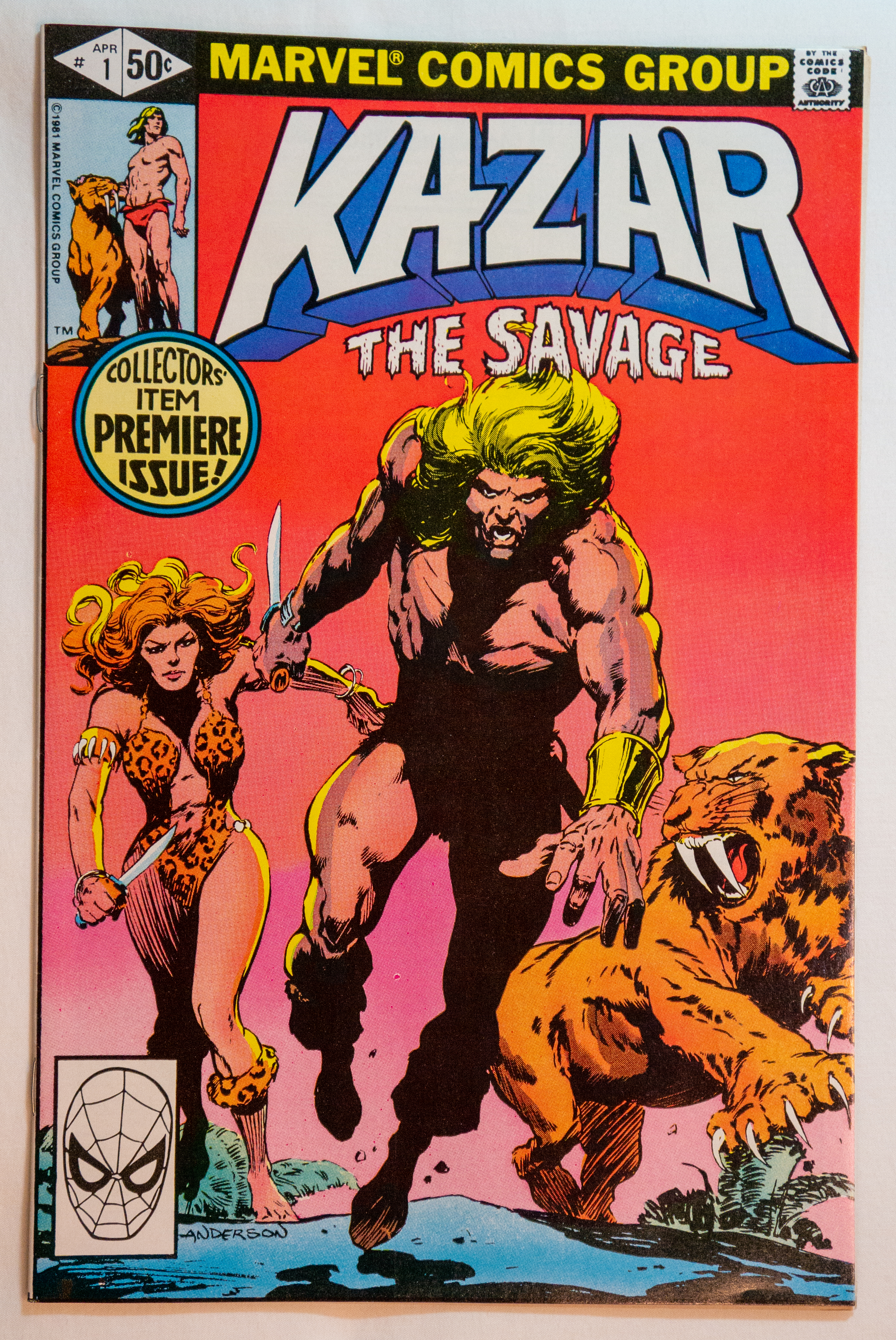 絶版　希少　レア　FAR EAST SAVAGE KASUTORI COMICS Kazar The Savage #1 (1981)-NM – KaPow Comics & Coffee