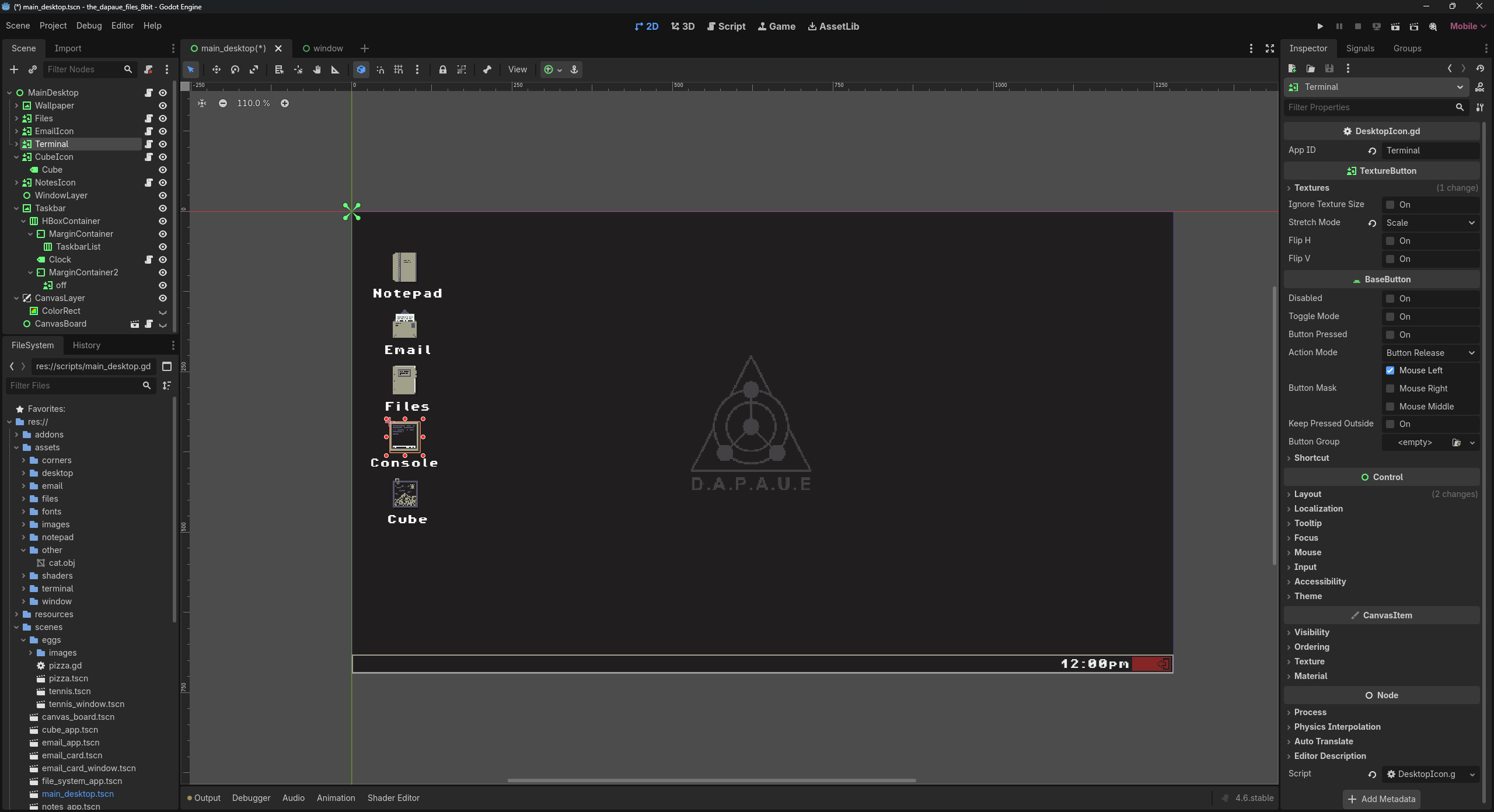 Godot Interface