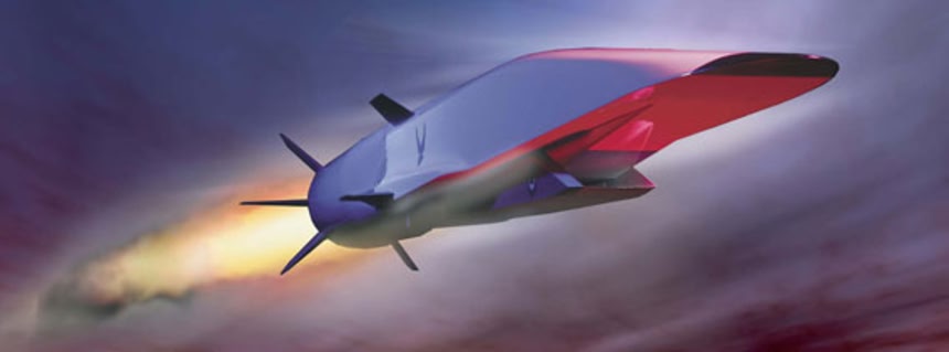 水素動力の超音速飛行を目指したスクラムジェット機「X-51」のフライト