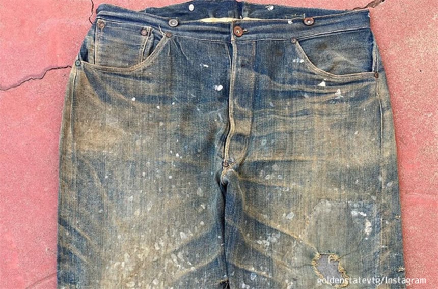 ゴールドラッシュ時代のリーバイスジーンズが1116万円で落札 | カラパイア