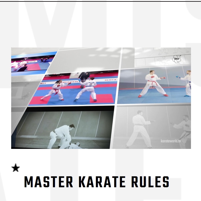 Reglas de Karate Sistema de puntuación de Kumite /Karate Rules
