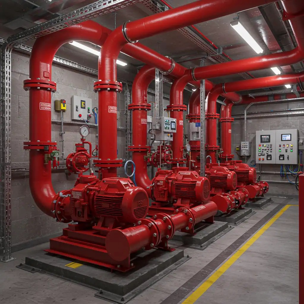 Fire detection and suppression system installation by Karbak Ventures Ltd