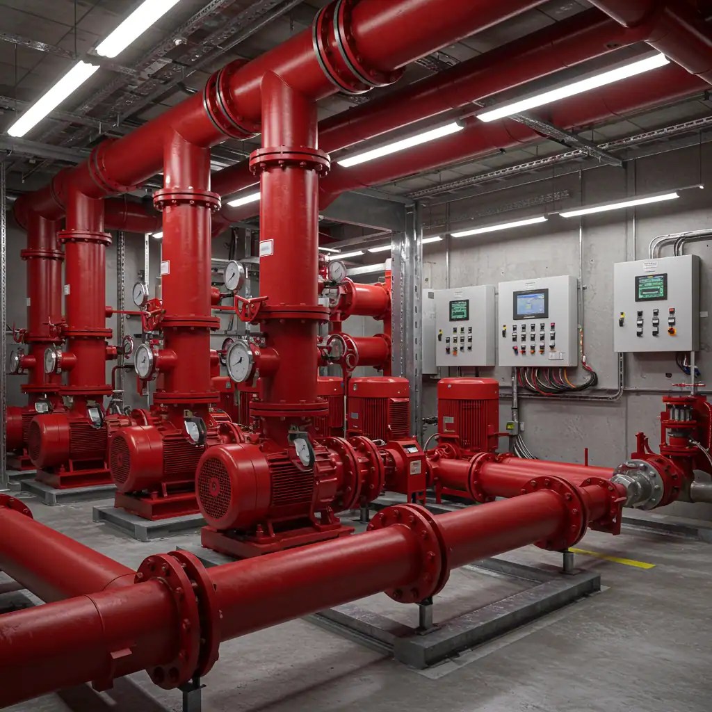 Fire detection and suppression system installation by Karbak Ventures Ltd