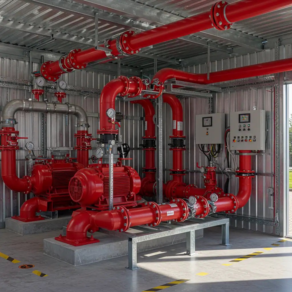 Fire detection and suppression system installation by Karbak Ventures Ltd