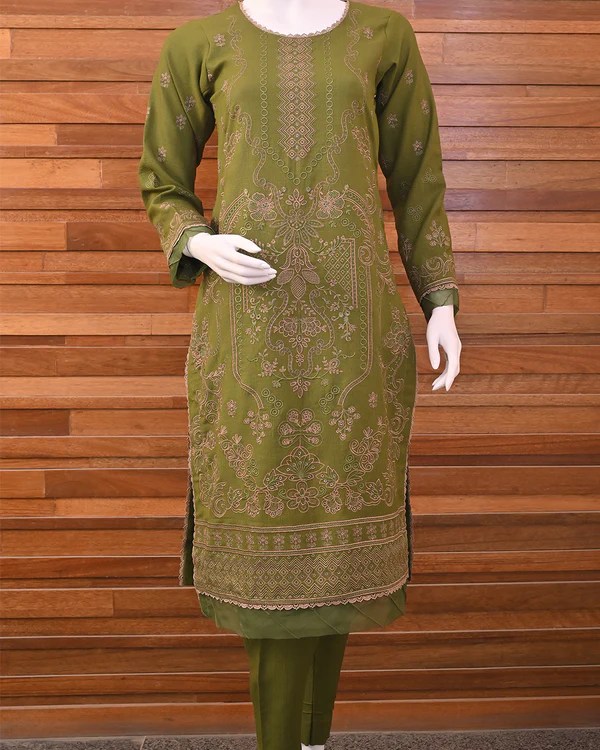 3-Piece Suit | Fancy Dhanak | Readymade
