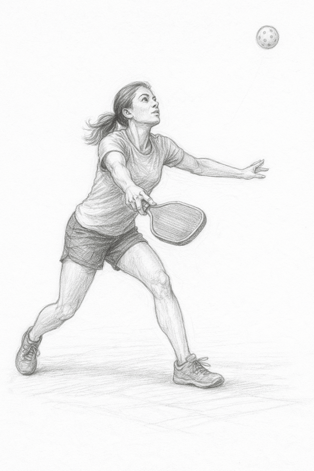 Pickleball Lob Shot