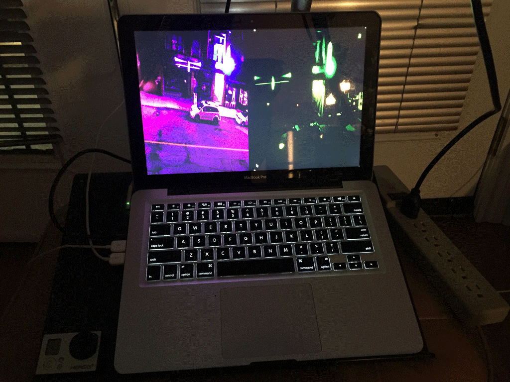 Computer Setup | Life on Locke Projection