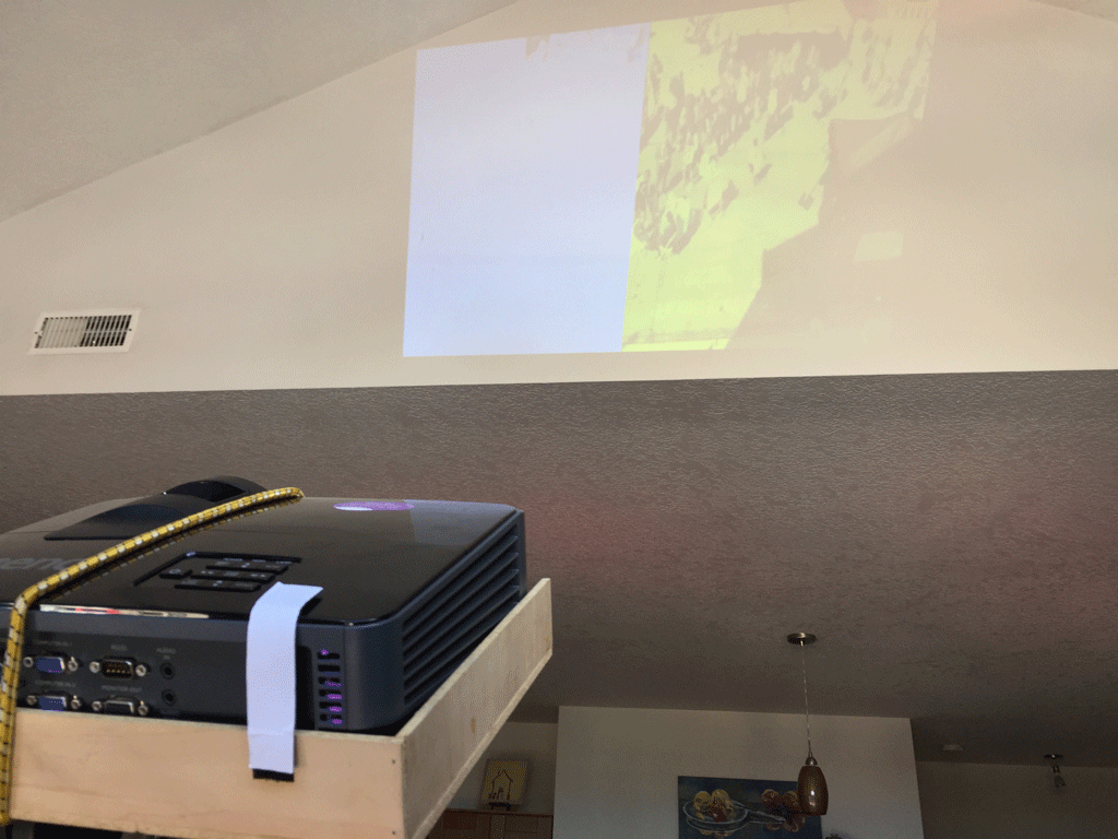 Projector View - Life on Locke Projection