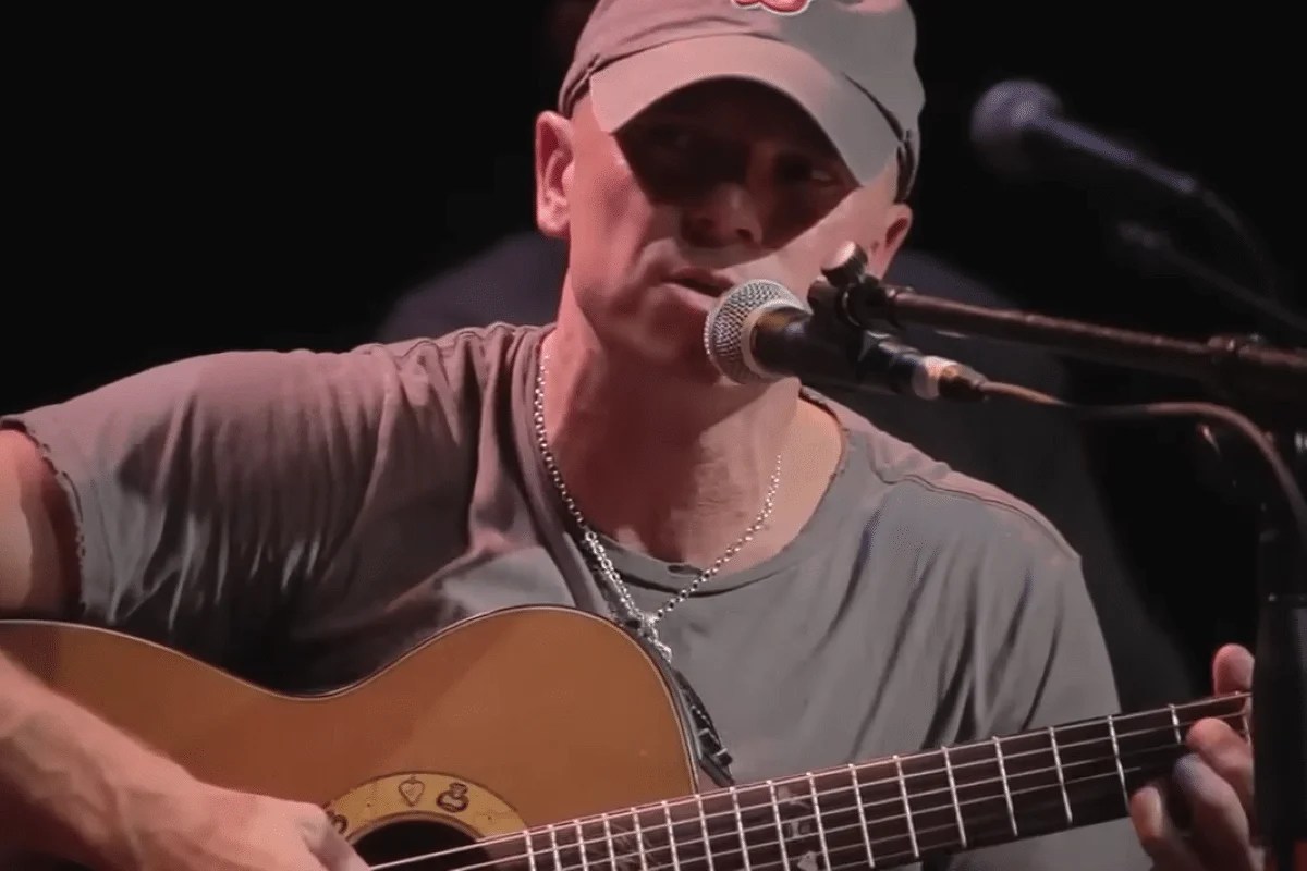"kenny chesney's emotional performance of 'there goes my life' moves fans to tears"