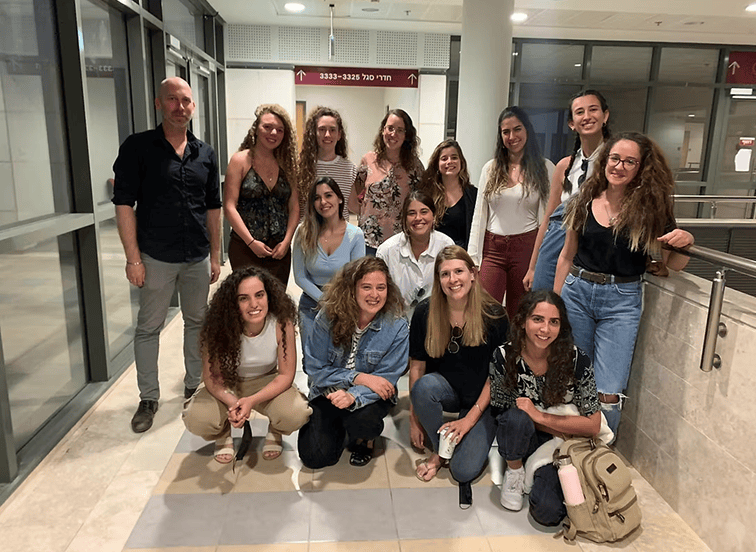 Karsh Lab members at a lab gathering