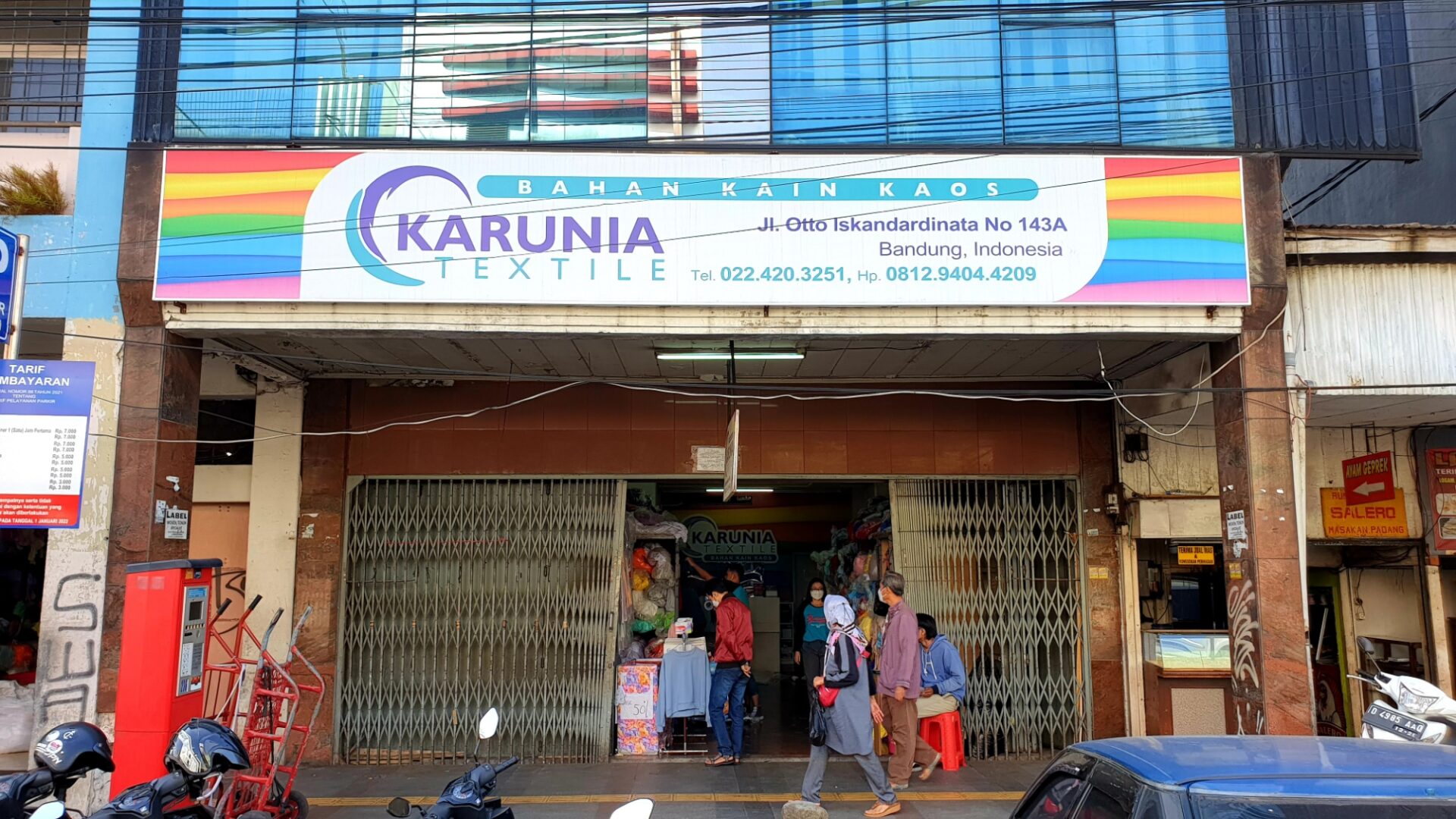 toko kain bandung