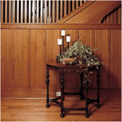 Board and batten wainscoting