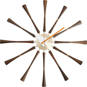 Spindle Clock - Source: lumens.com