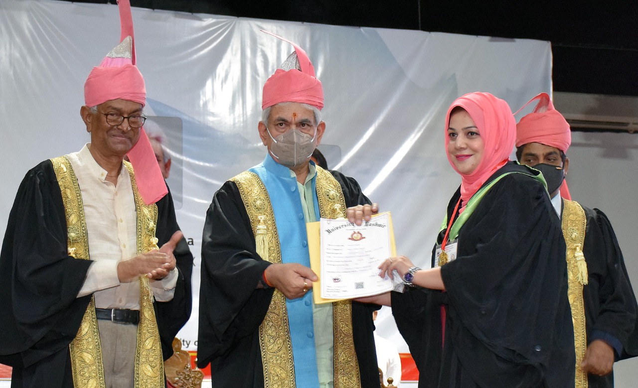 KU To Play Big Role In JK's Knowledge Economy And Convergence Of Higher Education: LG Sinha - Vimarsana News