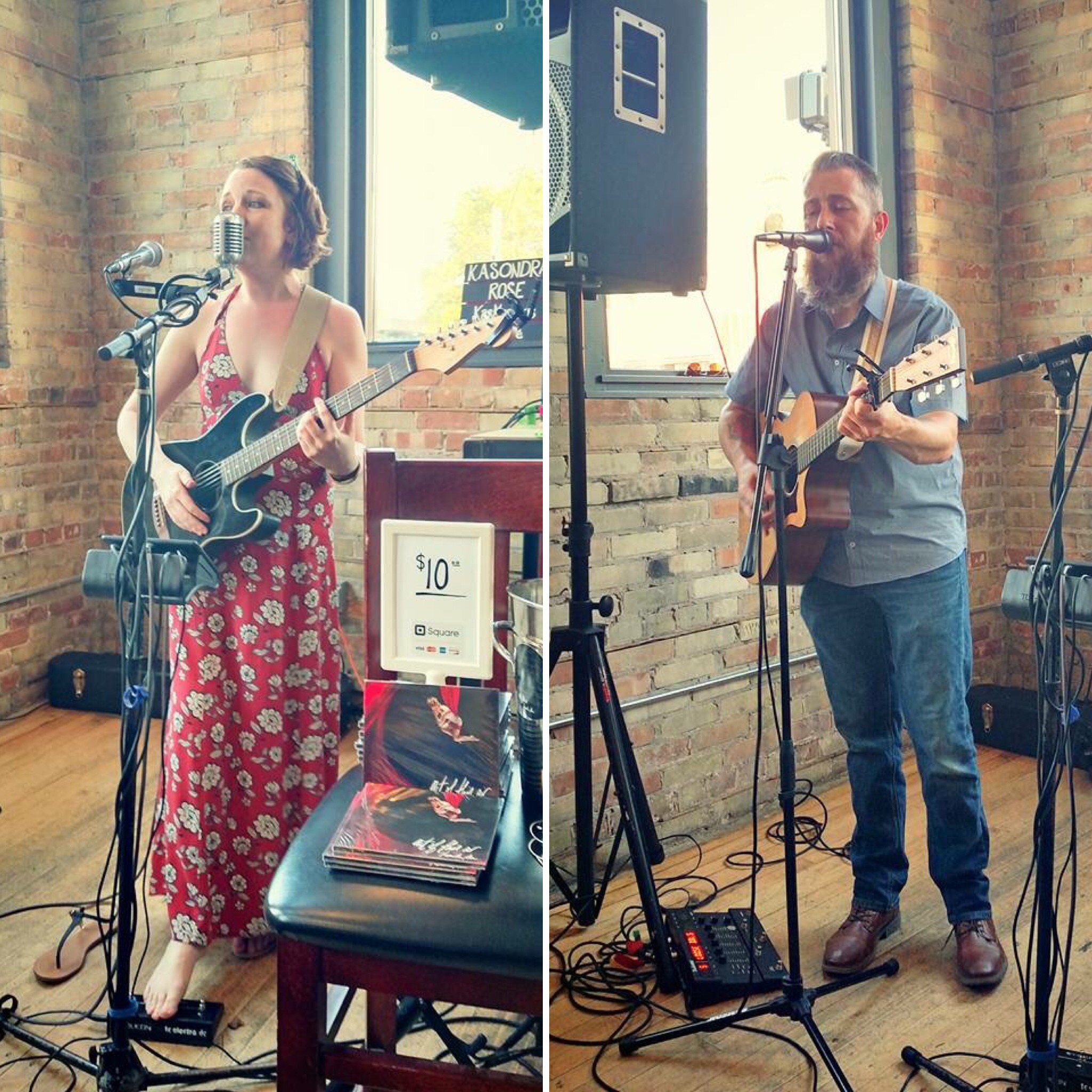 Thanks to Aislyn June Photography for taking these photos of Jason Bryant and me! I had an amazing time last night, and I just can't say thank you enough to everyone who was able to make it out to Fetch Brewing near my hometown. It meant so much to see all your faces. July 22