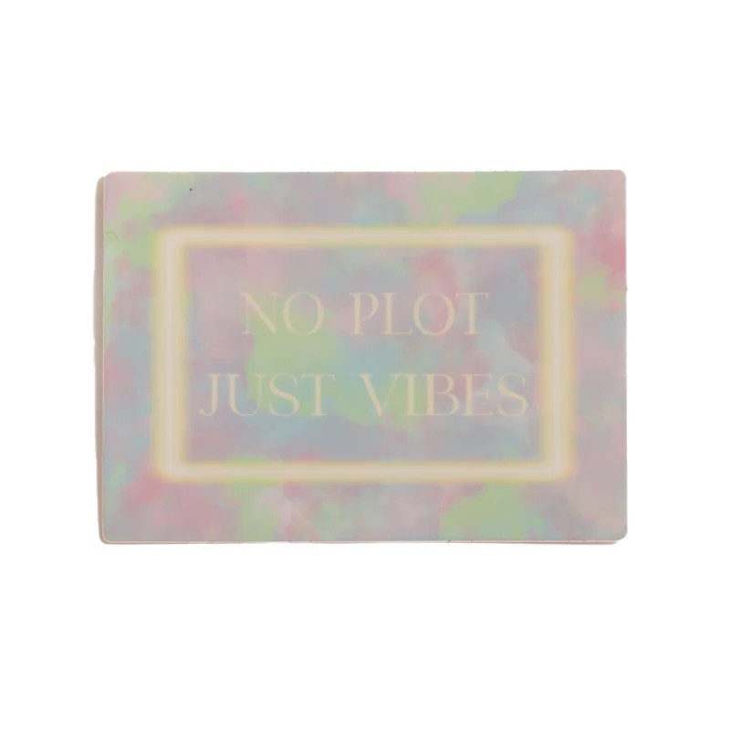 No Plot Sticker Kass Lynae Designs