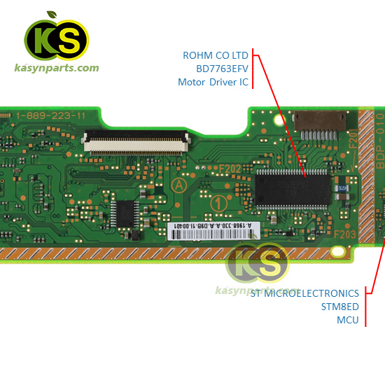 BD7763EFV for PS4 Blue Ray Drive - kasynparts