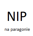 NIP na paragonie