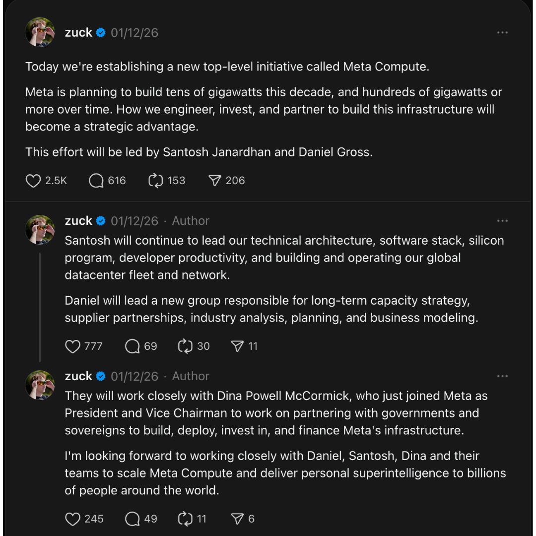 Meta Compute Today, Meta Cloud Tomorrow?