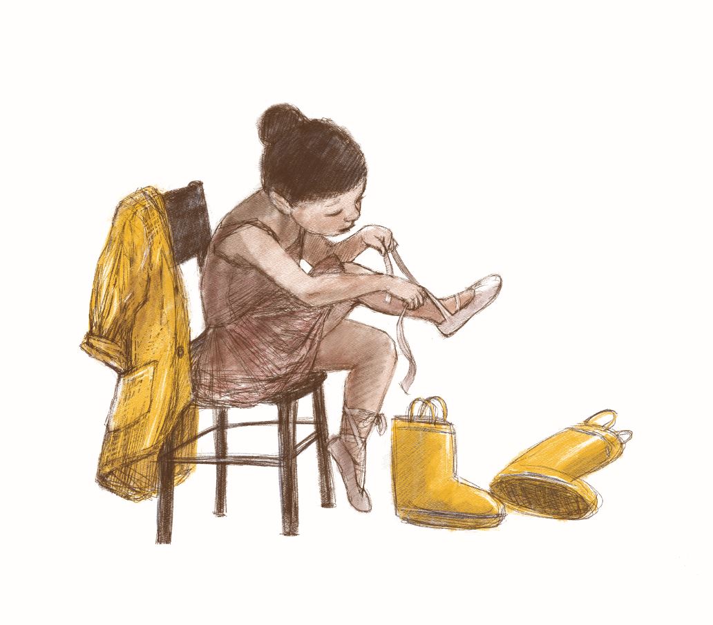 My Papa, My Prince, digital drawing