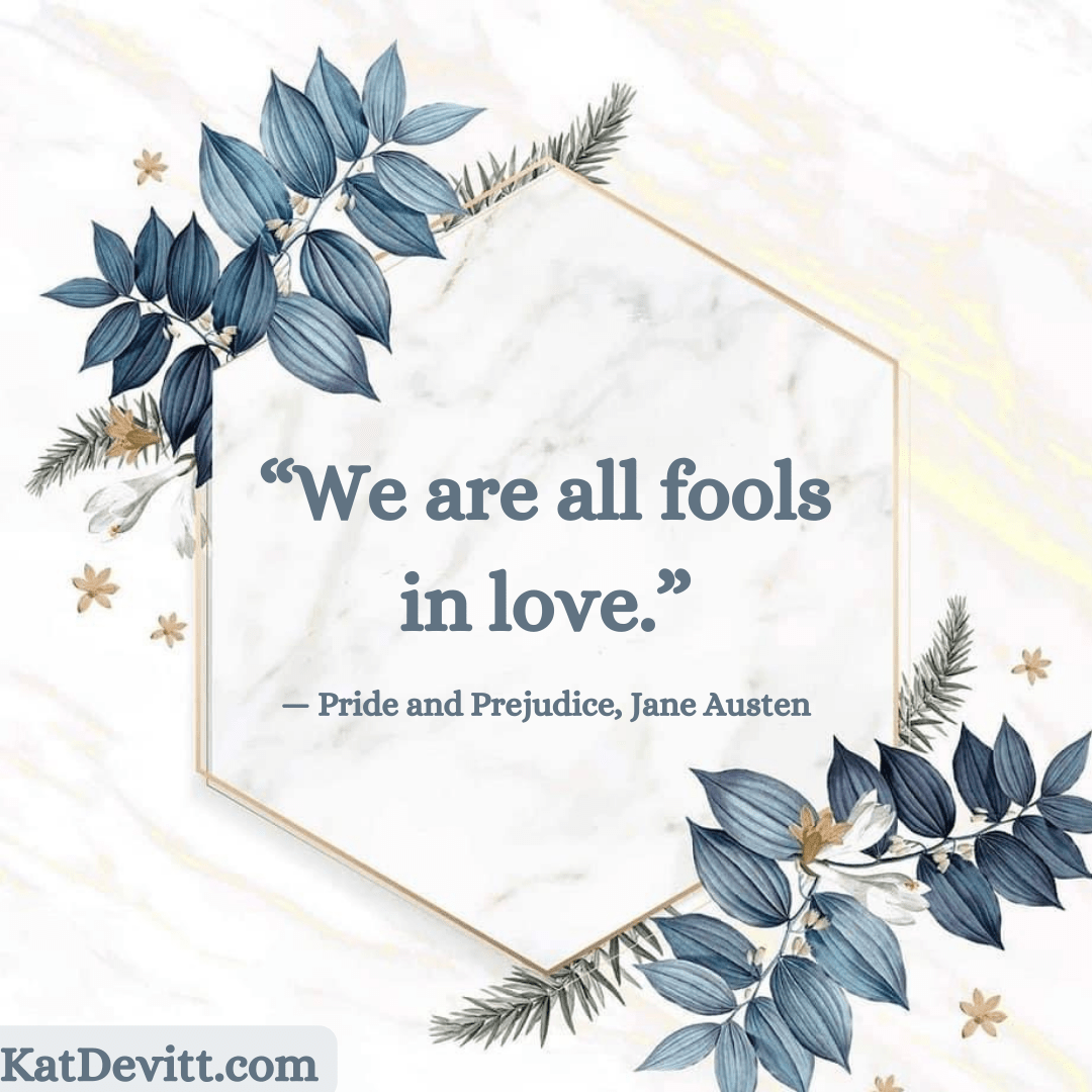 50 Pride and Prejudice Quotes – Kat Devitt, image size:1080x1080