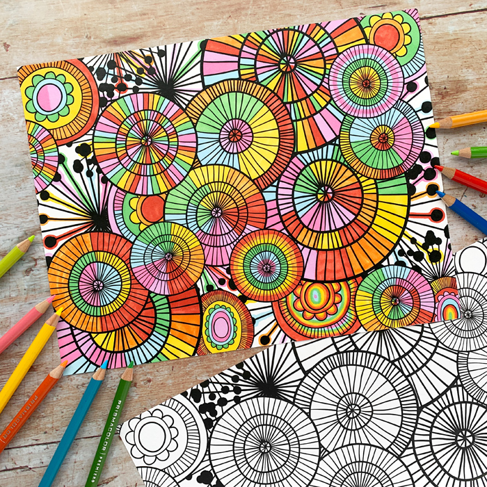 See more ideas about coloring pages, coloring books, colouring pages. Zentangle Colouring Pages Kate Hadfield Designs