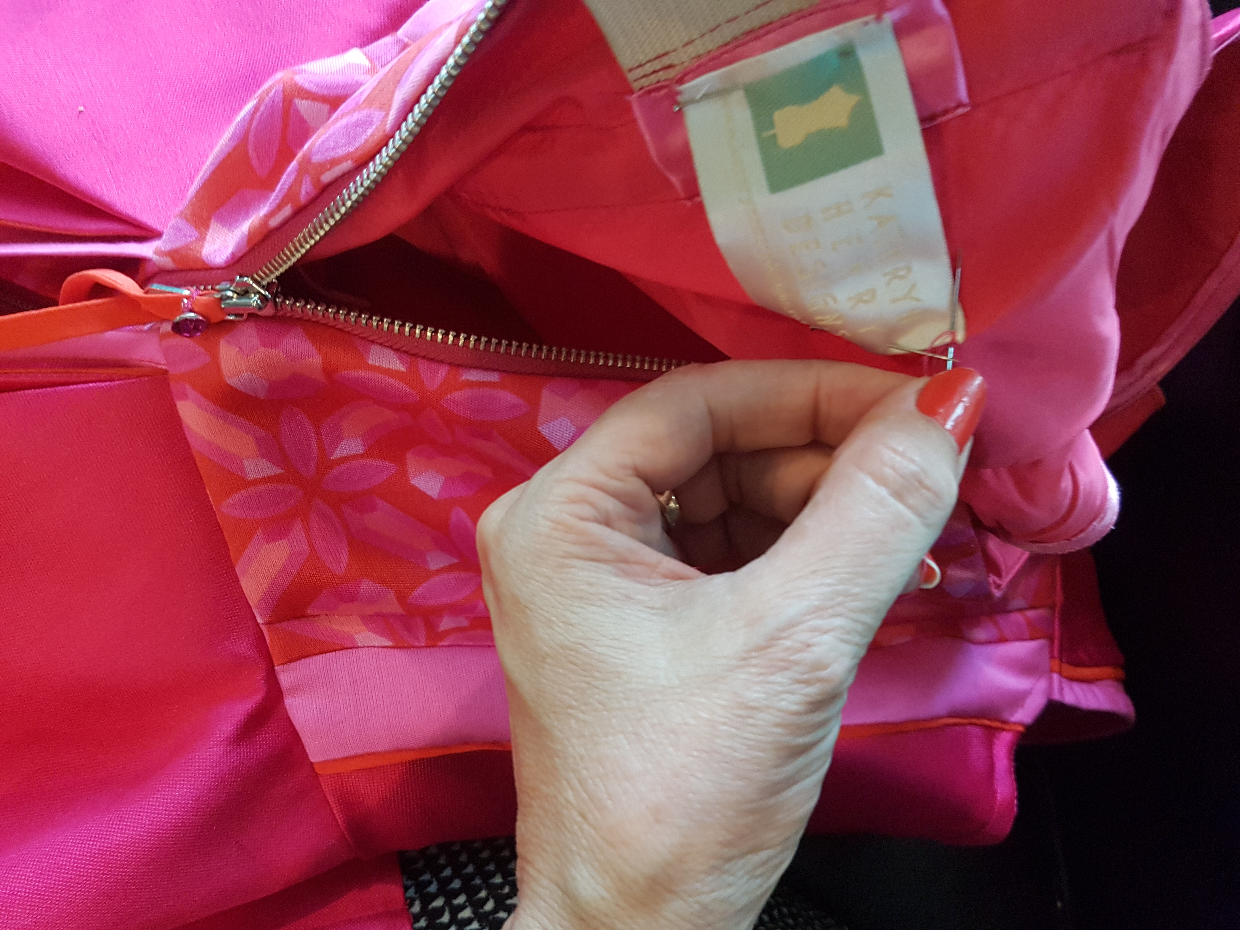 Quality hand sewing by Kate Henry