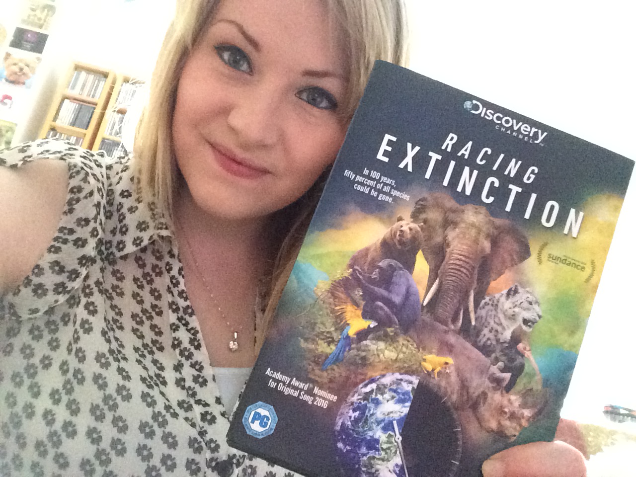 Kate on Conservation with Racing Extinction dvd