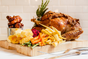 Roast Turkey With Shallot Stuffing