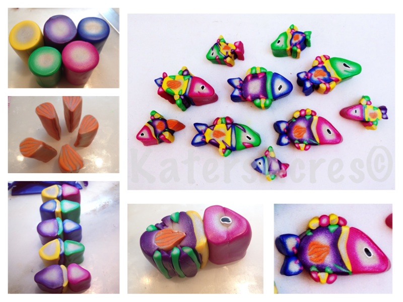 52 Weeks of Canes Fish Millefiori Cane Project KatersAcres