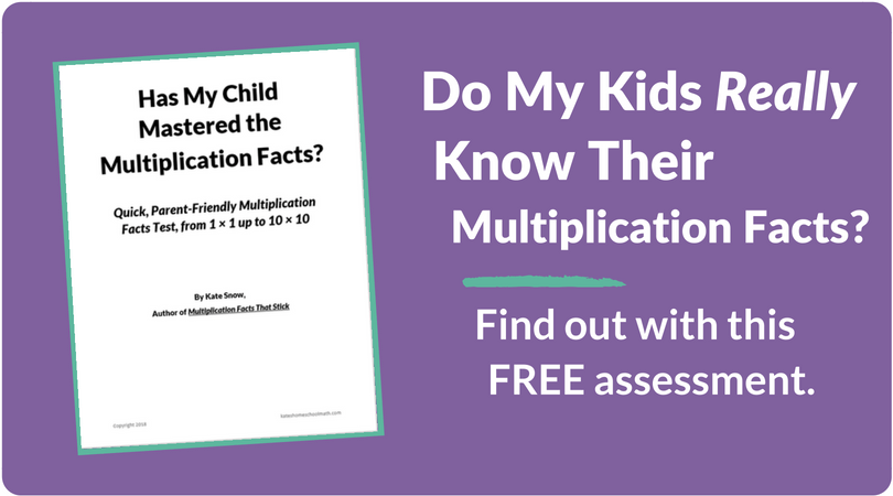 In fact, some students find math to be difficult and dislike it so much that they do everything they can to avoid it. Multiplication Facts That Stick How To Teach The Times Tables Kate Snow Homeschool Math Help