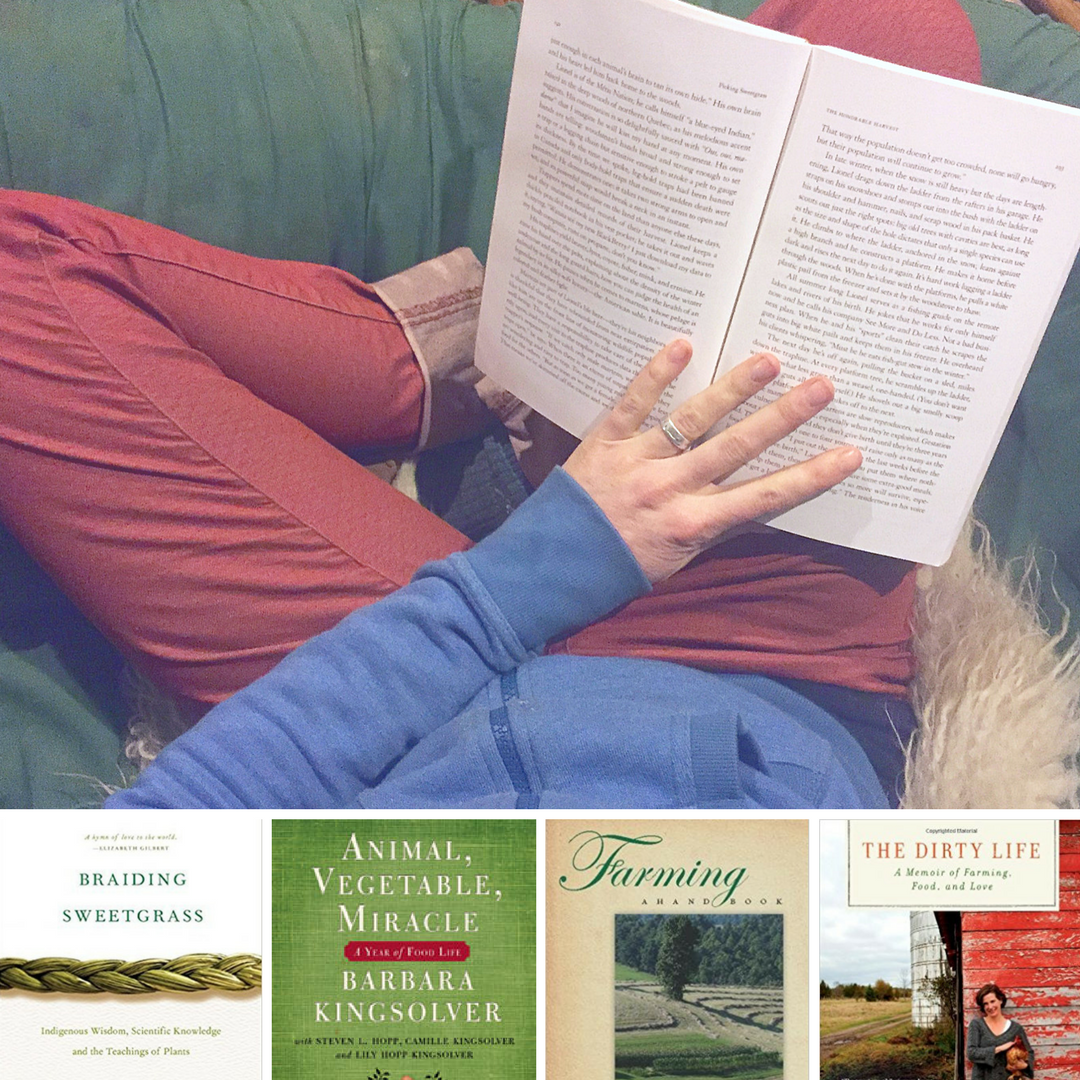 winter reading: the best books for organic farmers and gardeners