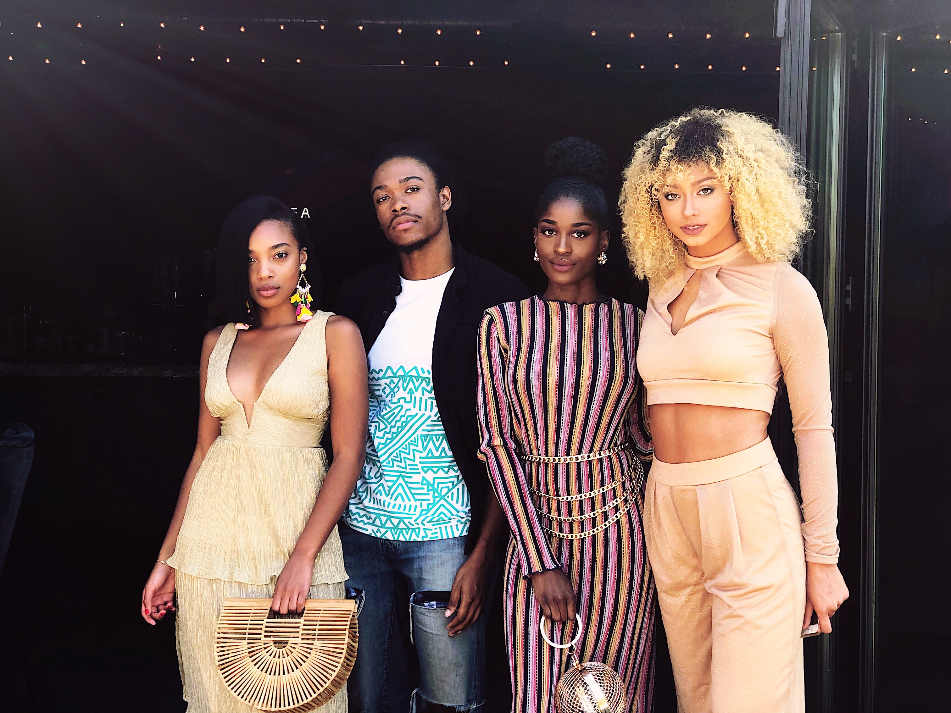 My stylish friends and I