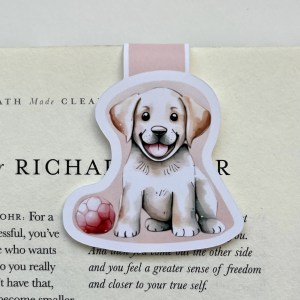 Cute Puppy Dog Magnetic Bookmark