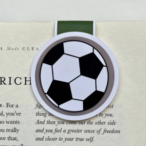 Soccer Ball Magnetic Bookmark