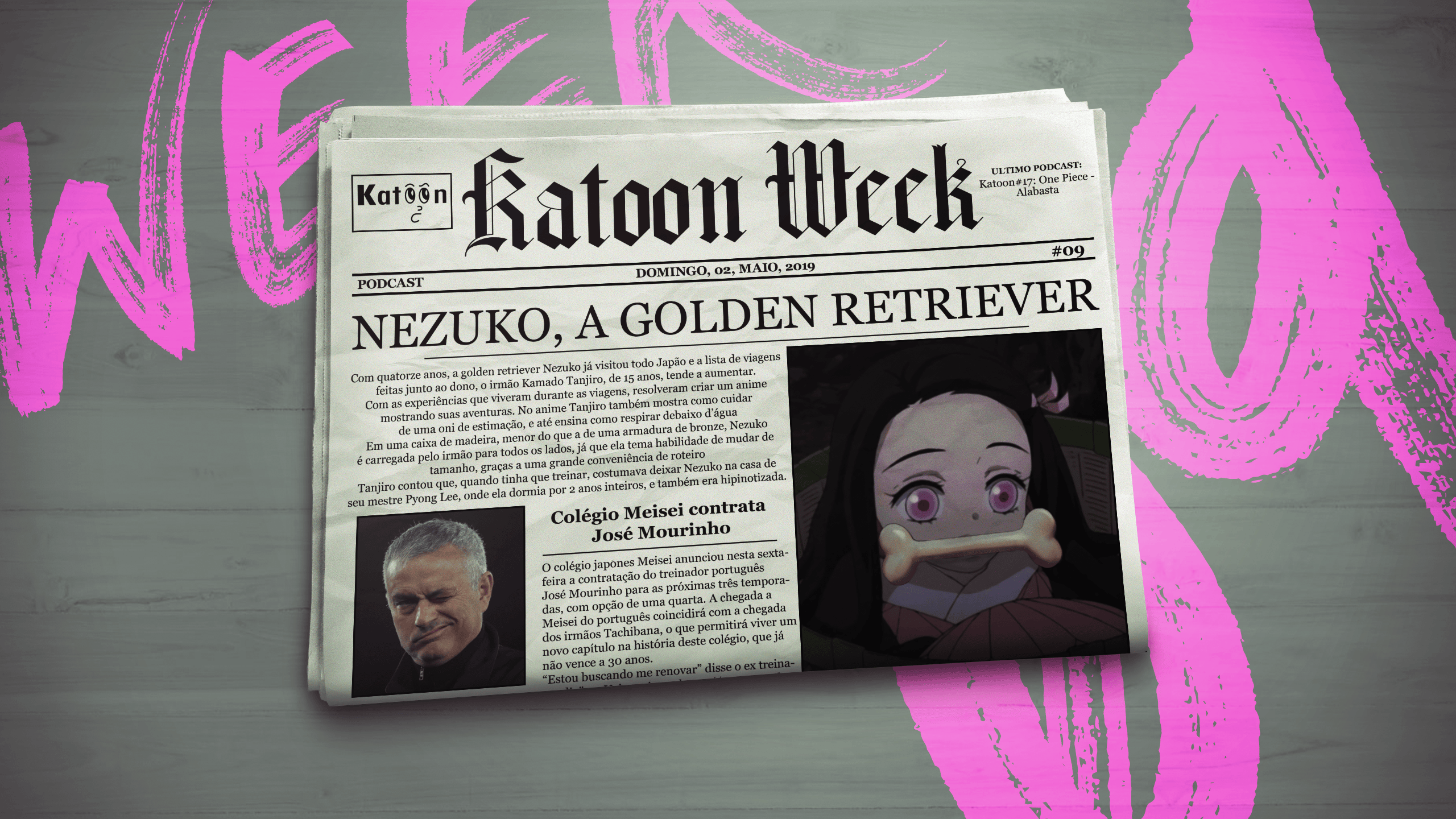 Katoon Week #09: Nezuko, a Golden Retriever episode artwork