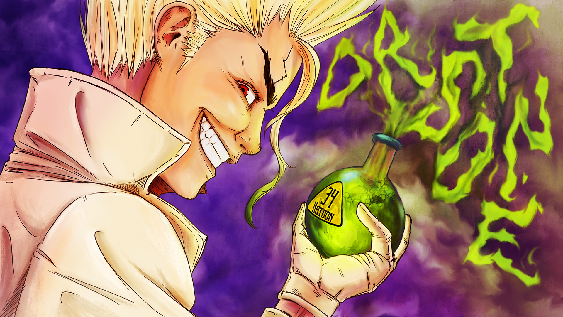 Katoon 34: Dr Stone episode artwork