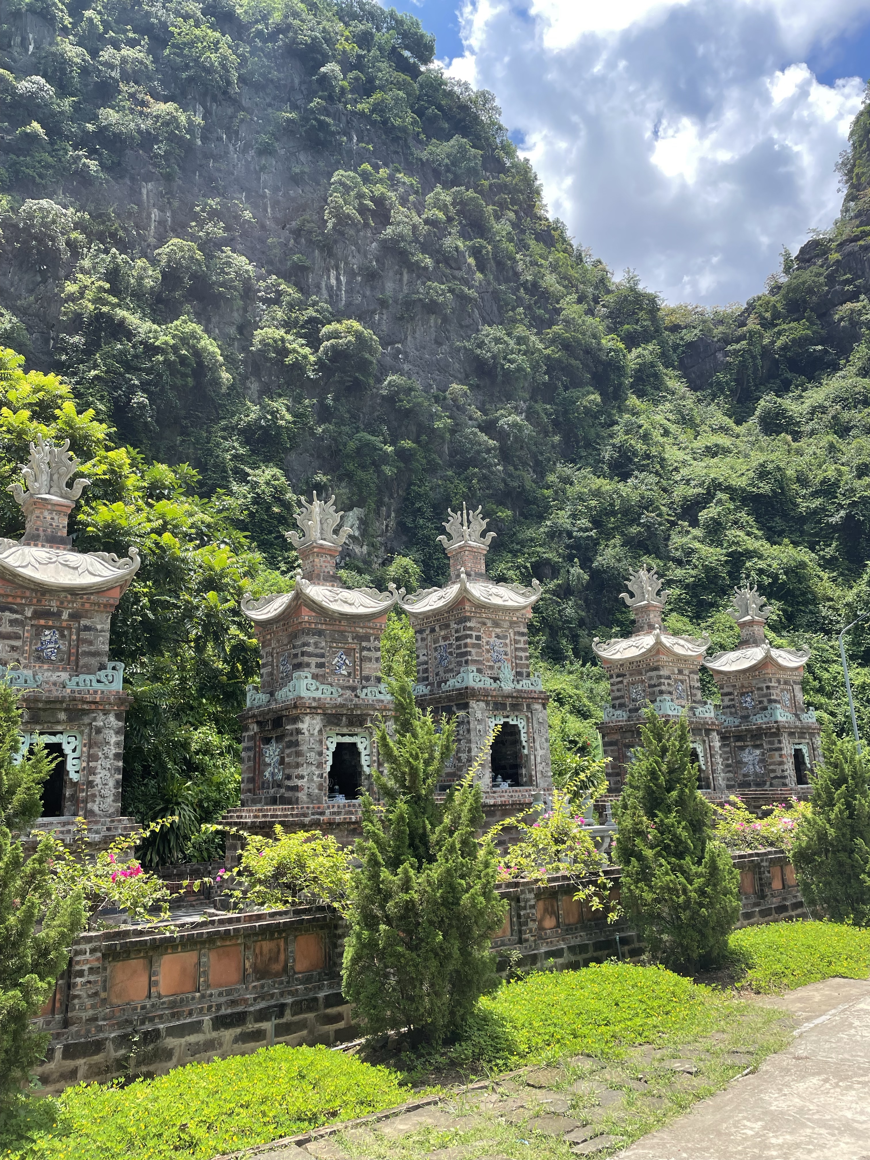 Tempelruinen in Tam Coc