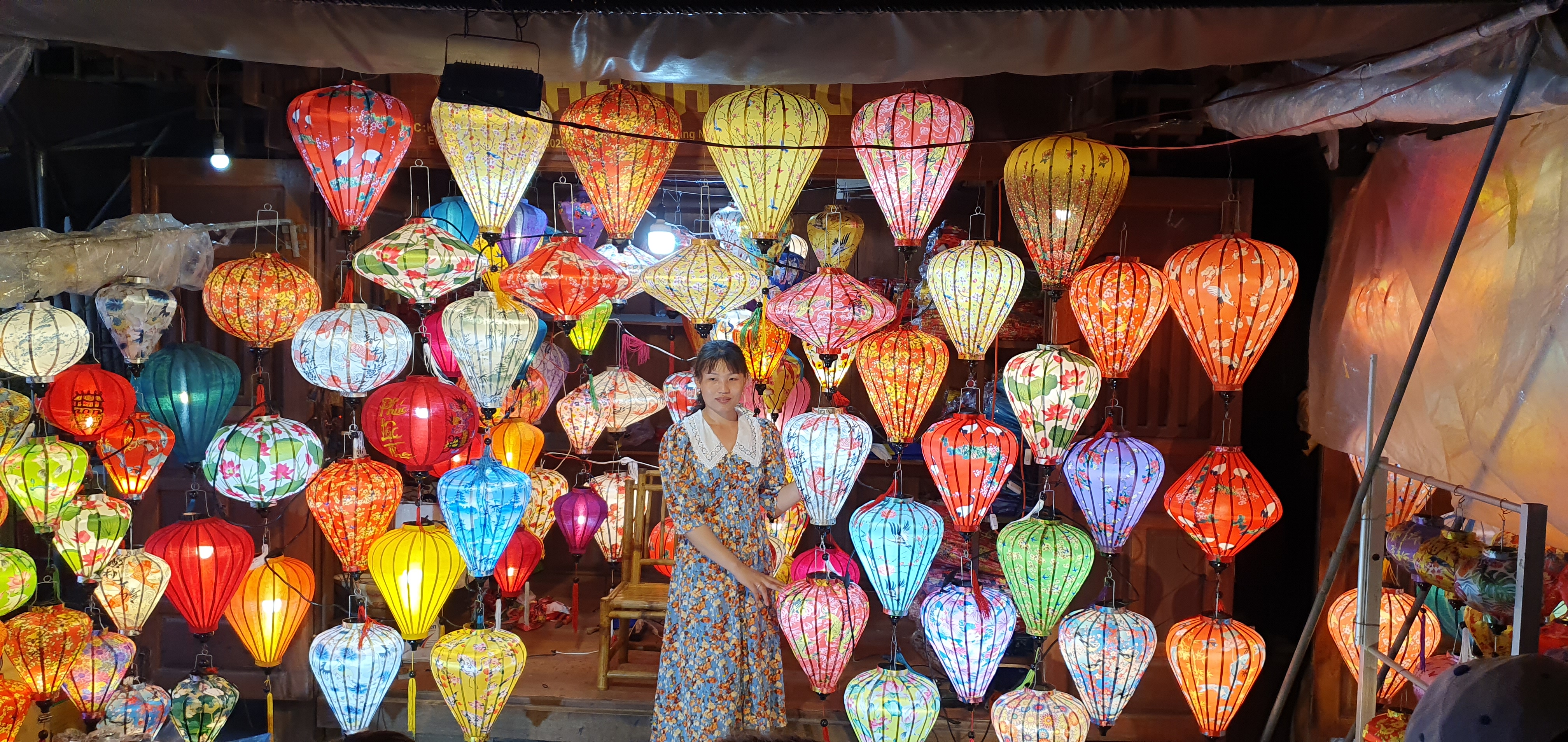 Bunte Lampions gibt es in Hoi An an jeder Ecke