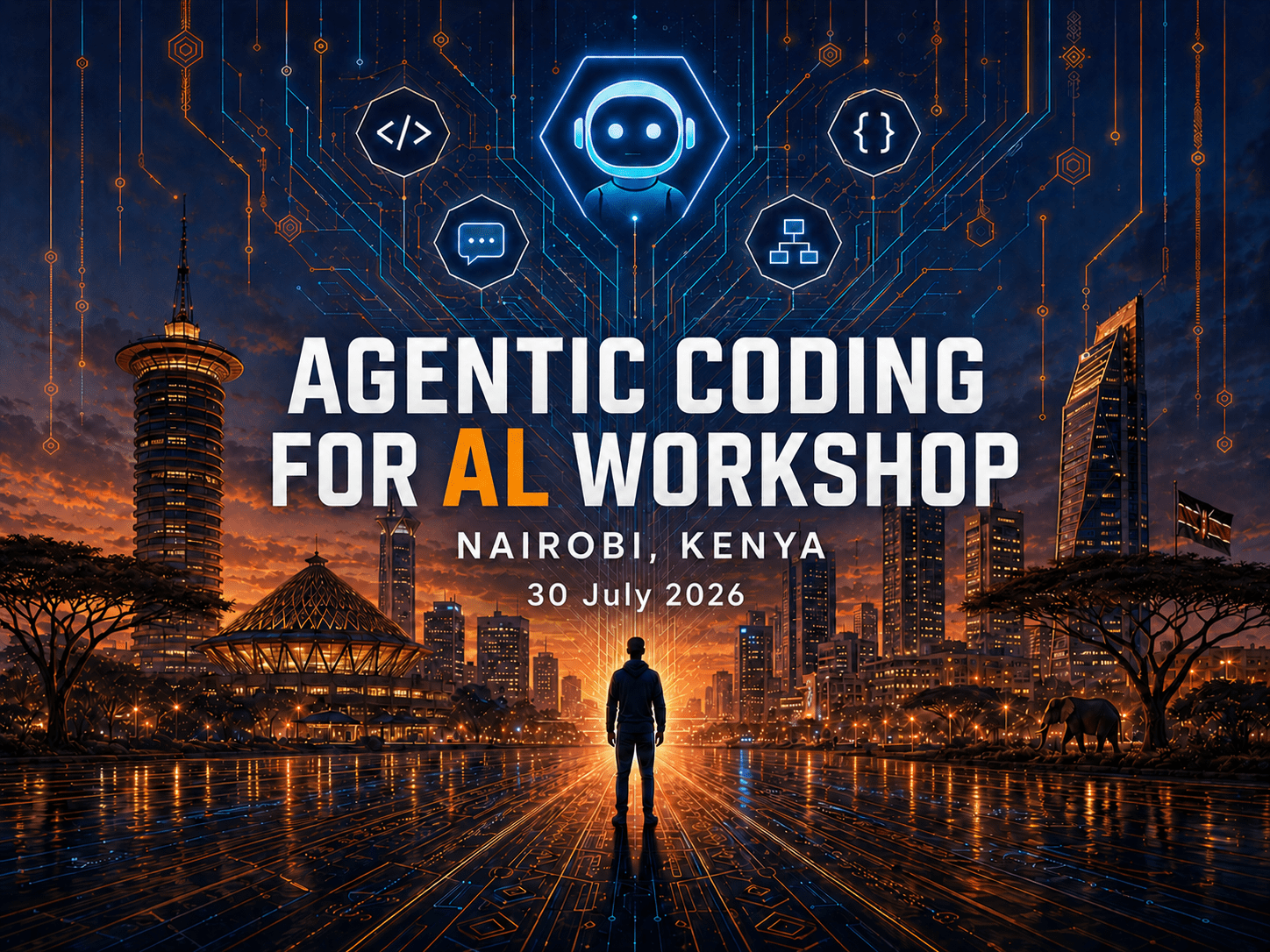 Agentic Coding for AL — full-day AI agents workshop in Nairobi, 30 July 2026
