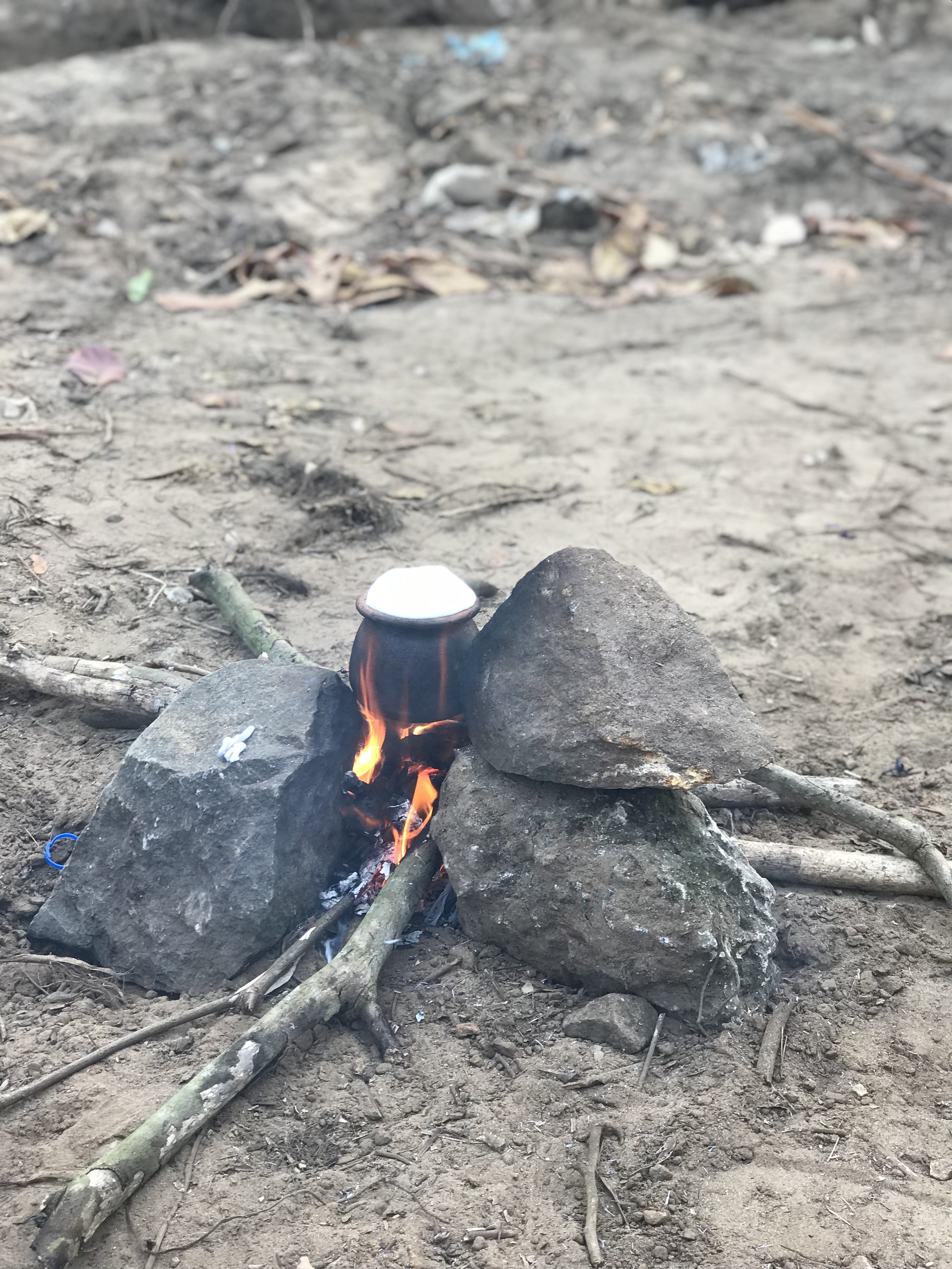 Luck and prosperity flowing in to the house