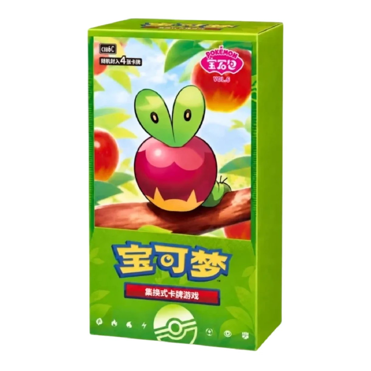Pokémon TCG: Simplified Chinese Gem Pack Vol. 6 Booster Box (CBB6C)