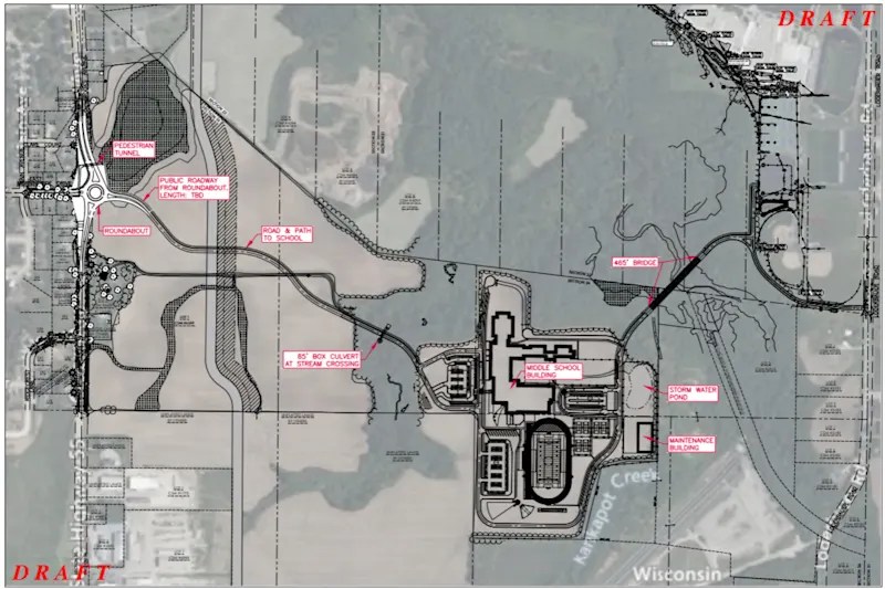 Proposed Roundabout At New Kaukauna Middle School Will Be Focus Of 0928 Access.