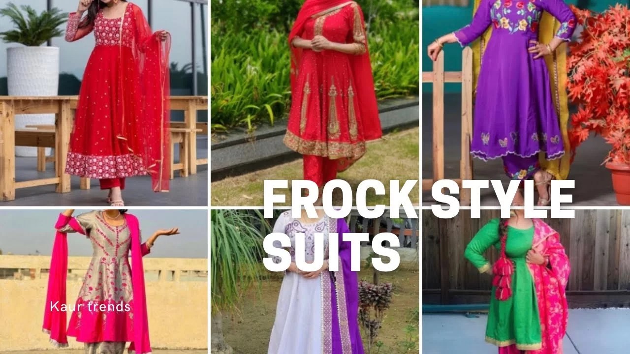 trending frock suits