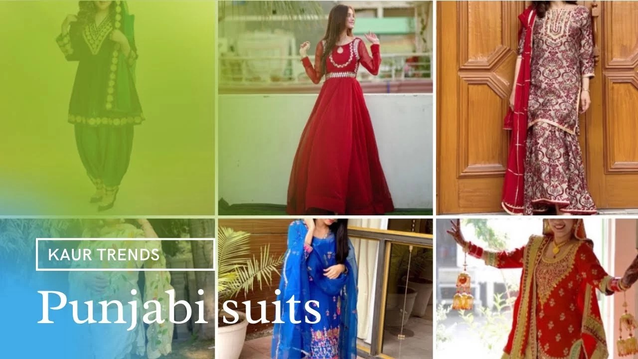 Party wear punjabi suits