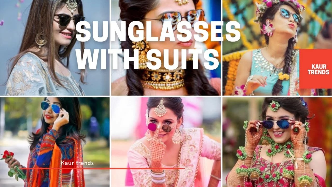 Sunglasses with punjabi suits