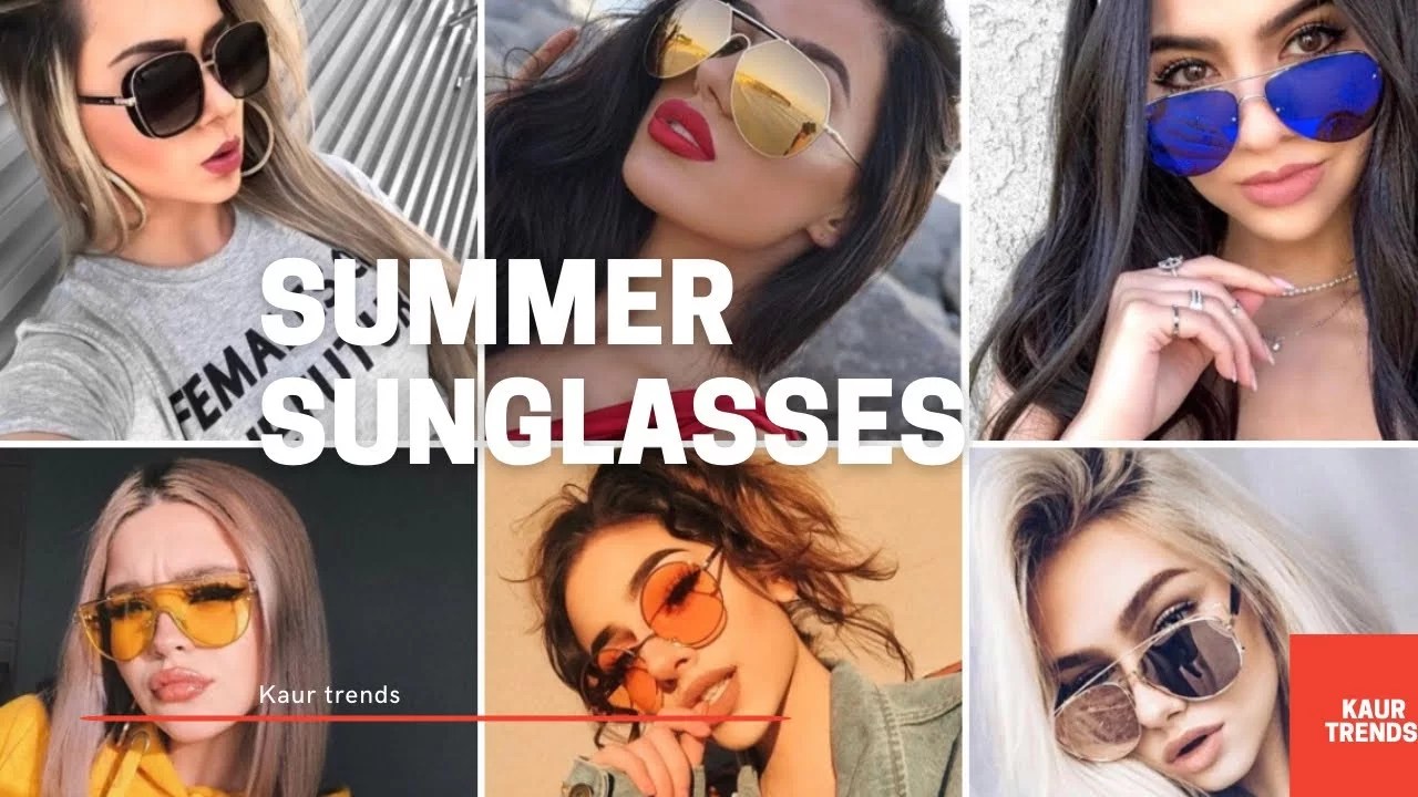 Summer sunglasses for girls 2021