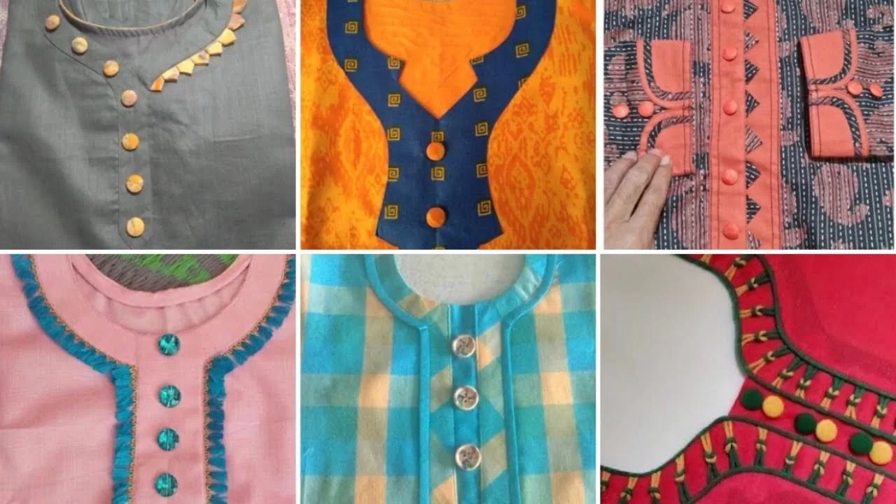 suit simple neck design