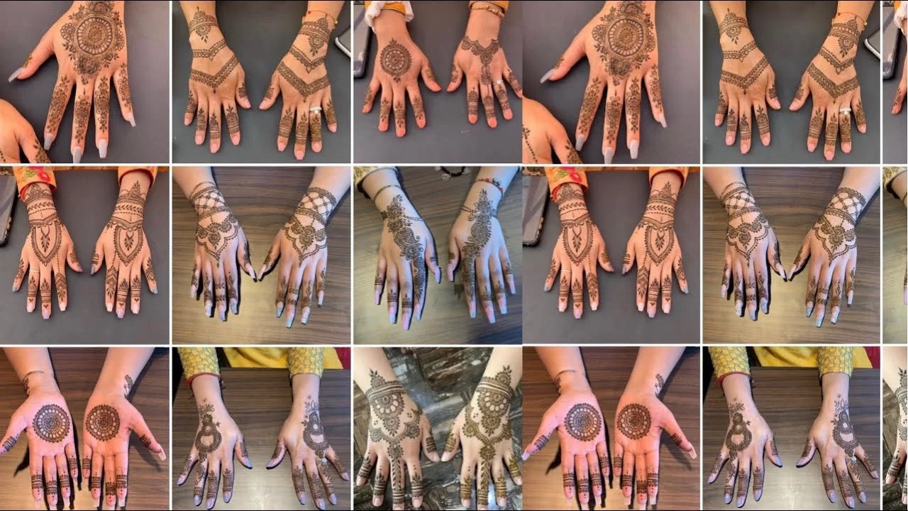 Arabic Mehndi design